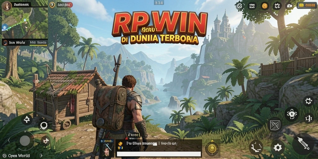 Tampilan antarmuka <strong>RPWIN</strong> yang intuitif dan menarik di dunia terbuka.