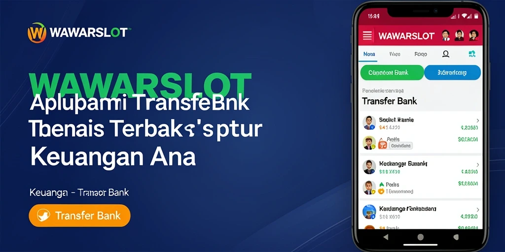 Antarmuka pengguna WAWARSLOT yang sederhana dan elegan.